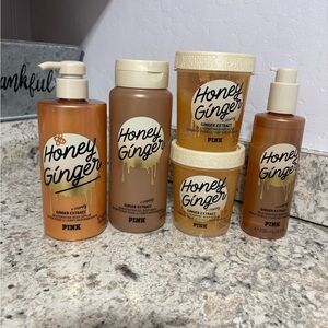 PINK Victoria's Secret Honey Ginger Set NWT